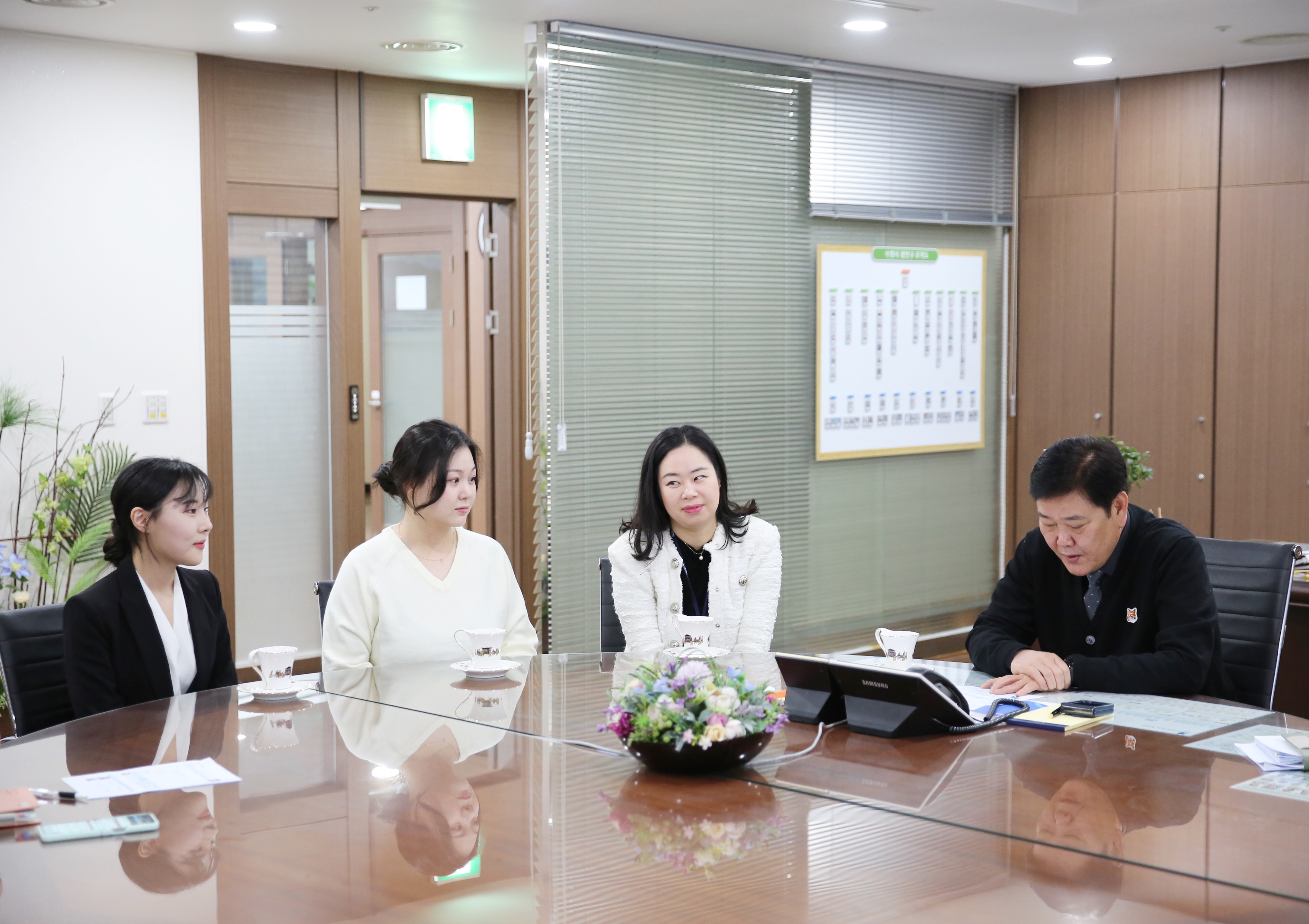 6급 보직자 사령교부 및 실무수습 대상자 차담4번 사진